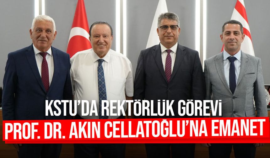KSTU'DE rektörlük görev değişimi gerçekleşti