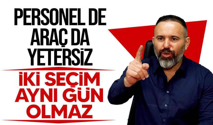 KTAMS'tan 6 Aralık seçimleri için uyarı: “Genel ve yerel seçimler aynı gün yapılamaz”
