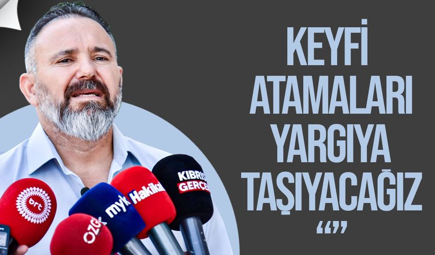 KTAMS'tan Vakıflar Bankası önünde protesto: "Keyfi atamaları yargıya taşıyacağız"