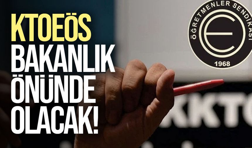 KTOEÖS’ten Eğitim Bakanlığı’na Tepki