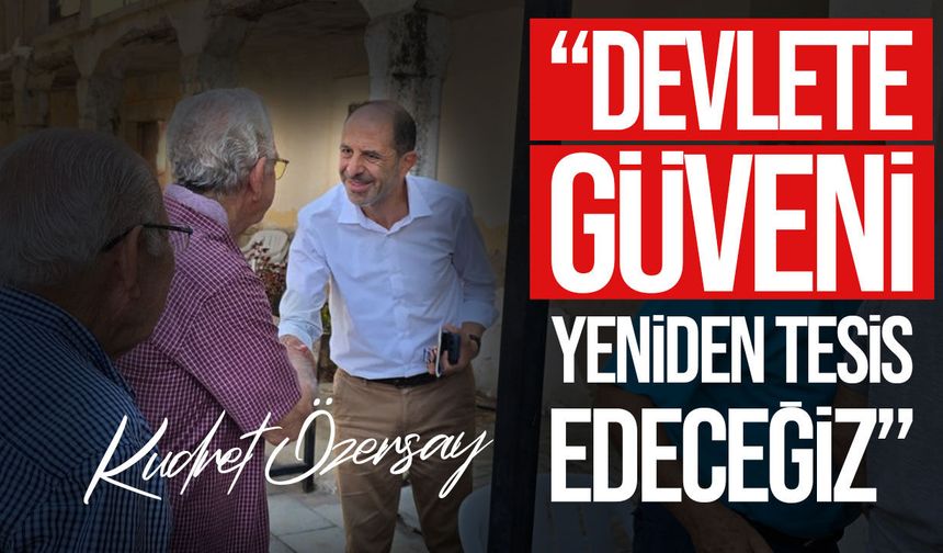 Kudret Özersay: Liyakat olmayan yerde hizmet de olmaz