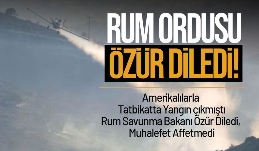 Larnaka'daki tatbikat yangını sonrası Rum Savunma Bakanı özür diledi, AKEL istifa istedi