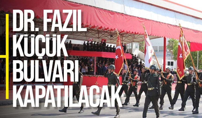 Lefkoşa’da pazar günü bu yol trafiğe kapatılacak