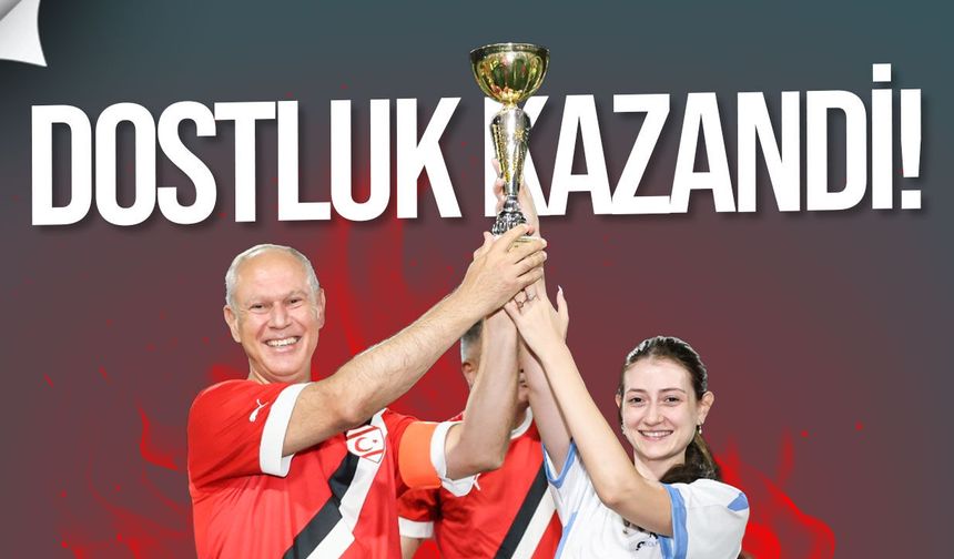 Meclis ile Gençlik Meclisi dostluk maçında karşılaştı: Mücadele 2-2 bitti