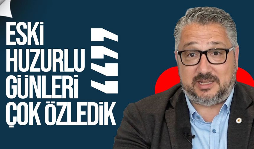 Murat Şenkul’dan güvenlik çıkışı: Eski huzurlu günleri çok özledik