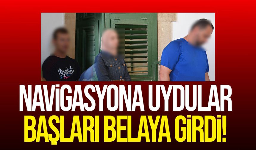 Navigasyon askeri bölgeye soktu! Taksici ve aile tutuklandı