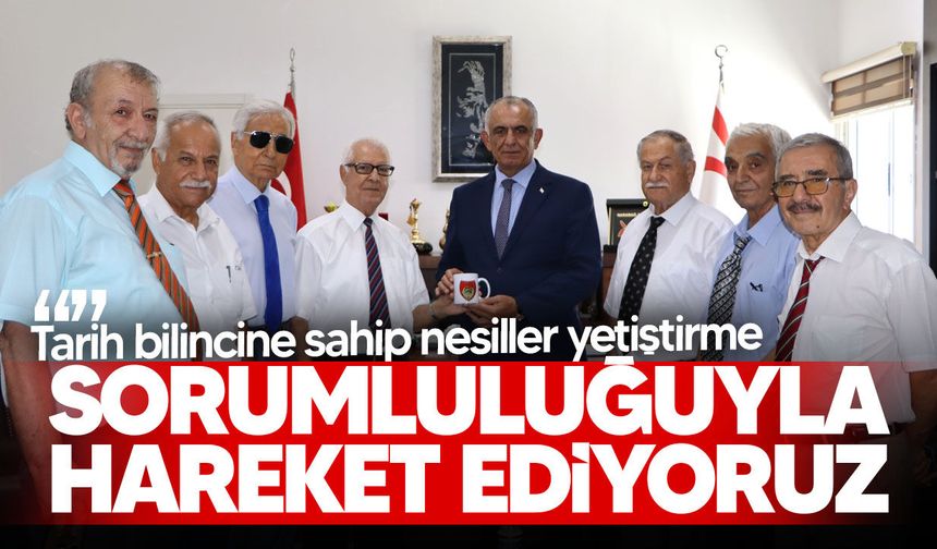 Nazım Çavuşoğlu: "Geçmişini bilen nesiller yetiştirmenin sorumluluğuyla hareket ediyoruz"