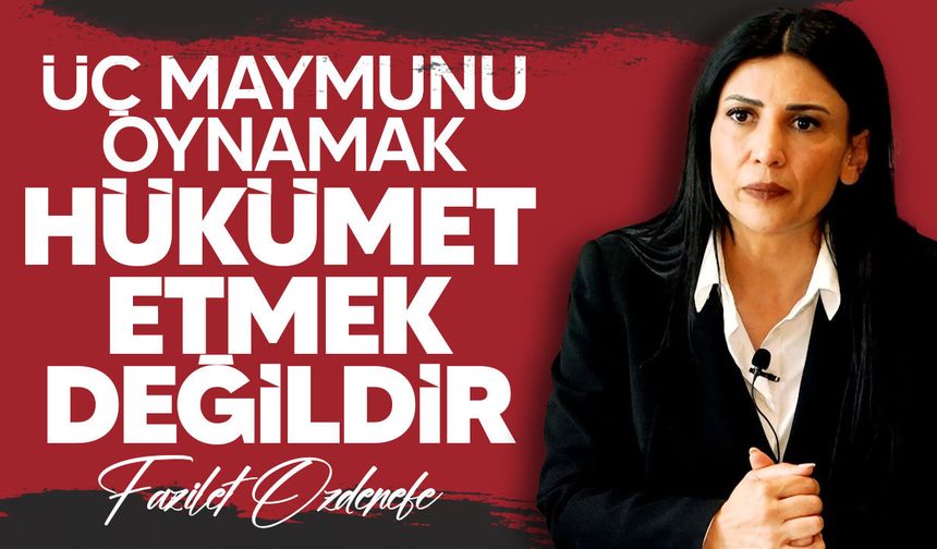 Ödenefe: “Hükümet etmek, günü kurtarmak değil, yarını planlamaktır”