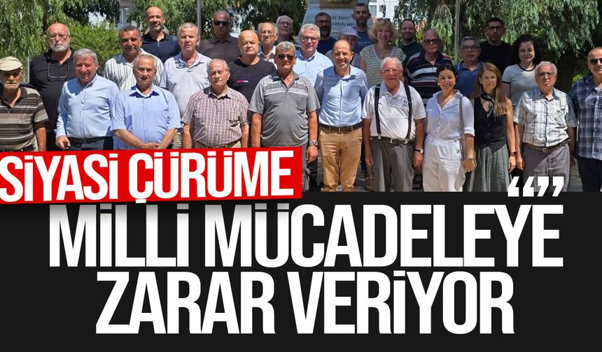 Özersay: "Hükümetin neden olduğu siyasi çürüme milli mücadeleye zarar veriyor"