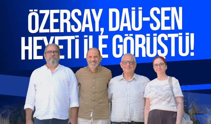 Özersay: Yükseköğretimde cesur ve radikal kararlar alınmalı