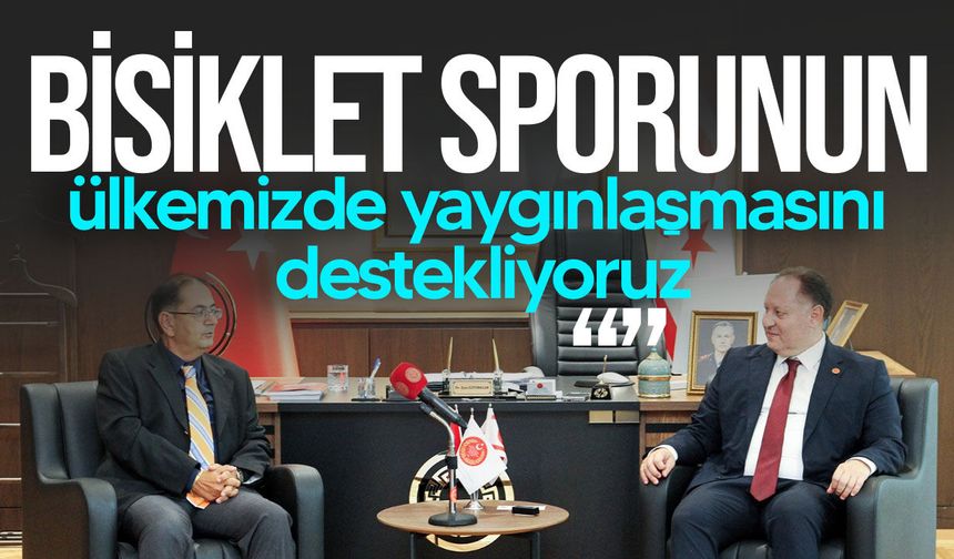 Öztürkler: "Bisiklet sporunun ülkemizde yaygınlaşmasını destekliyoruz"