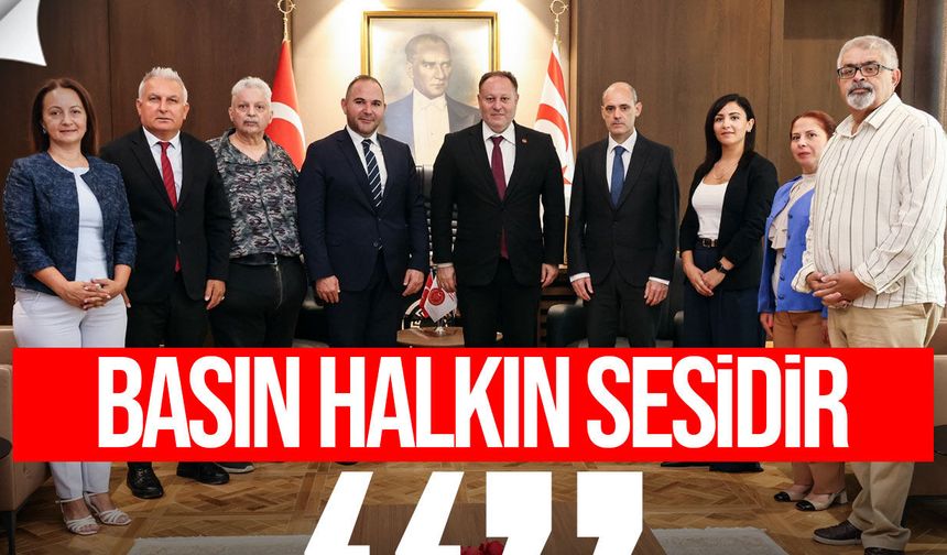 Öztürkler: KKTC'de yayın yapan basın organları Kıbrıs Türk halkının sesidir