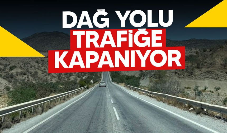 Pazar günü dikkat! Girne-Değirmenlik Dağ Yolu trafiğe kapanacak