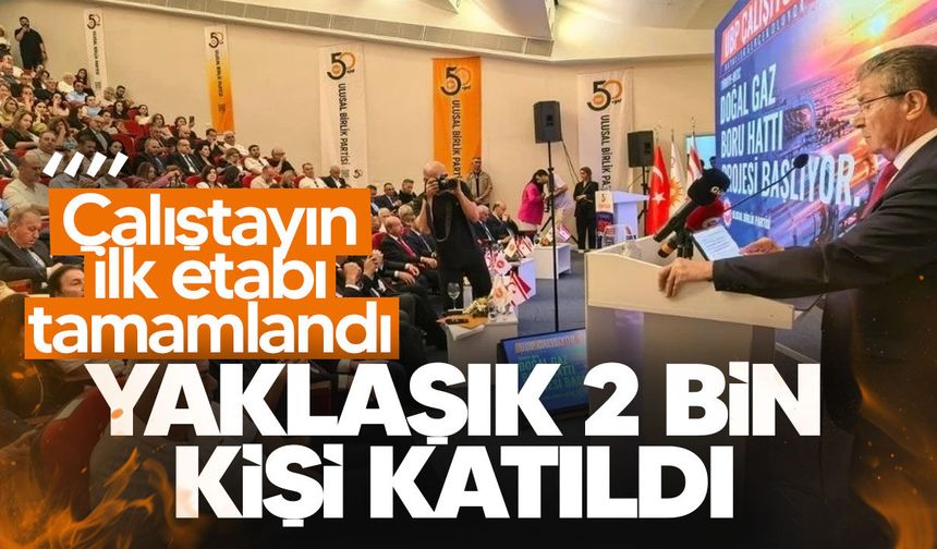 Savaşan: Çalıştayın ilk etabı tamamlandı, yaklaşık 2 bin kişi katıldı