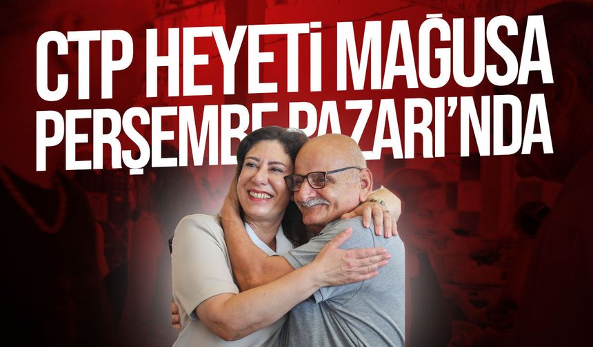 Sıla Usar İncirli Mağusa Perşembe Pazarı’nı ziyaret etti