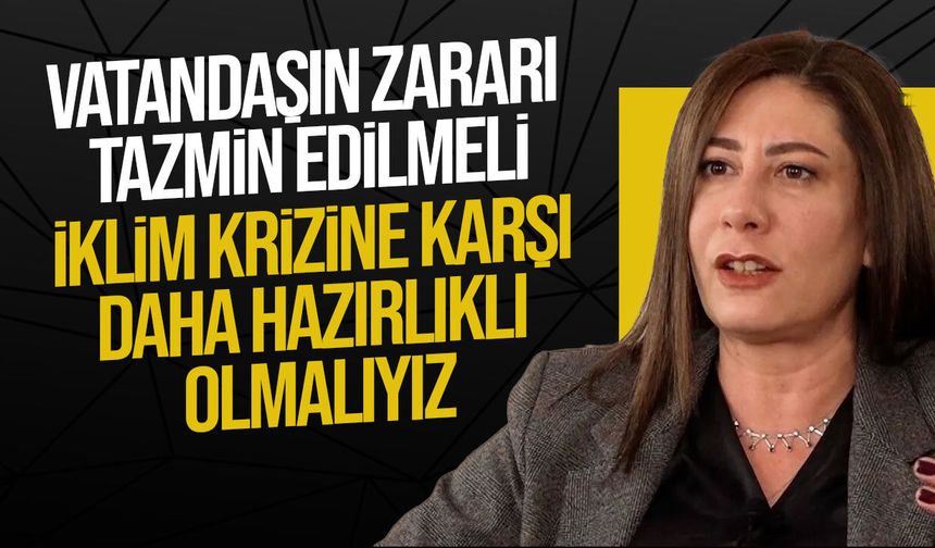 Sıla Usar İncirli’den fırtına sonrası çağrı: Zararlar tazmin edilmeli