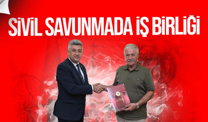 Sivil Savunma ile Müteahhitler Birliği arasında olağanüstü durumlar için iş birliği