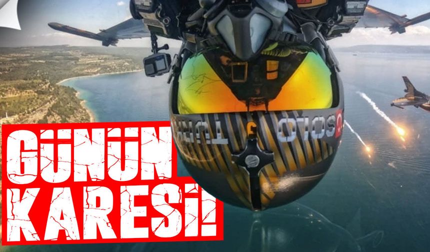 SOLOTÜRK pilotundan gökyüzünde nefes kesen görüntü: “Kusursuz görev”