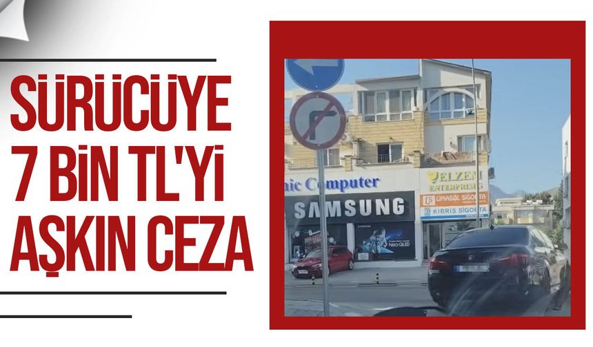 Sosyal medyadaki görüntü ihbar sayıldı: Kural ihlali yapan sürücüye ceza