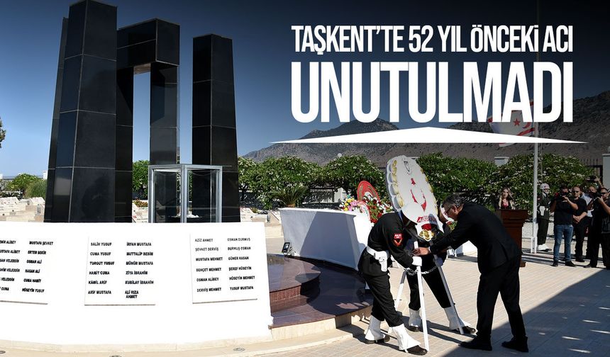 Taşkent Şehitleri Anıldı: Erhürman’dan Çifte Standart Tepkisi