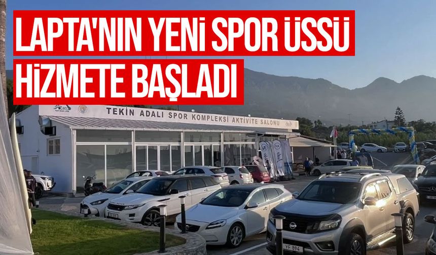 Tekin Adalı Spor Kompleksi kapılarını açtı