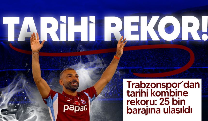 Trabzonspor'dan kombine satış rekoru