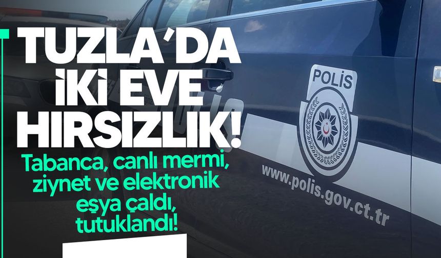 Tuzla'da hırsızlık!