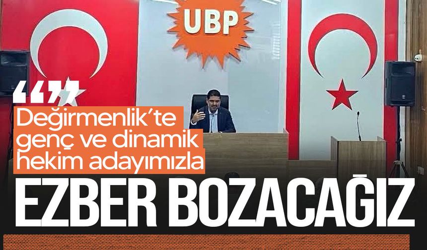 UBP, Değirmenlik belediye başkan adayını belirledi