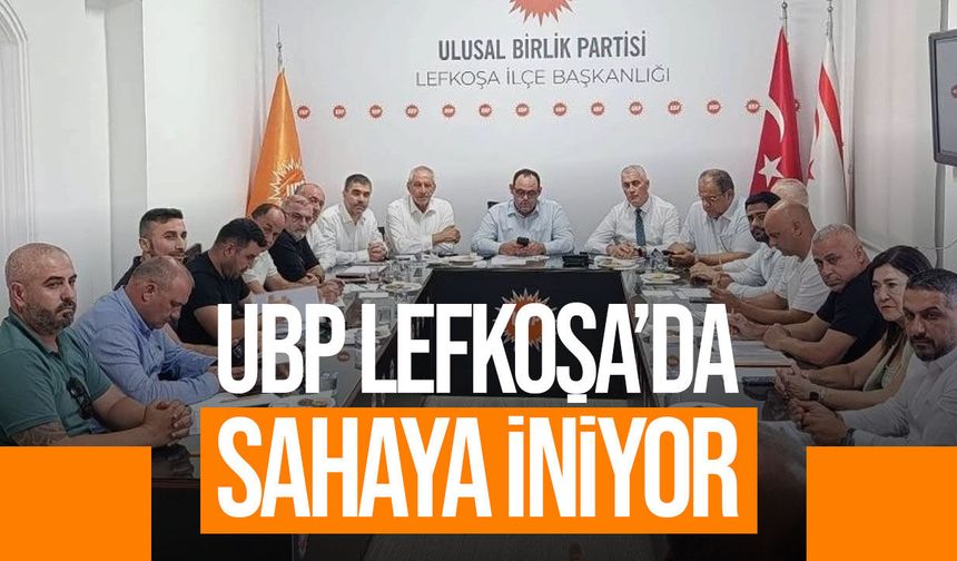 UBP Lefkoşa'da seçim hazırlıklarını sürdürüyor: Taçoy'dan Aktunç'a destek