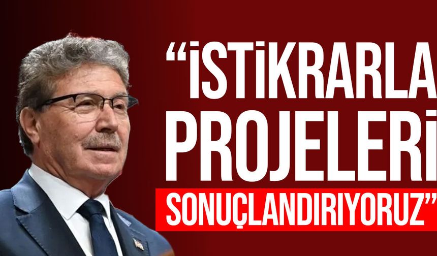 Ünal Üstel: Yarım Kalan Projeleri Birer Birer Bitirdik