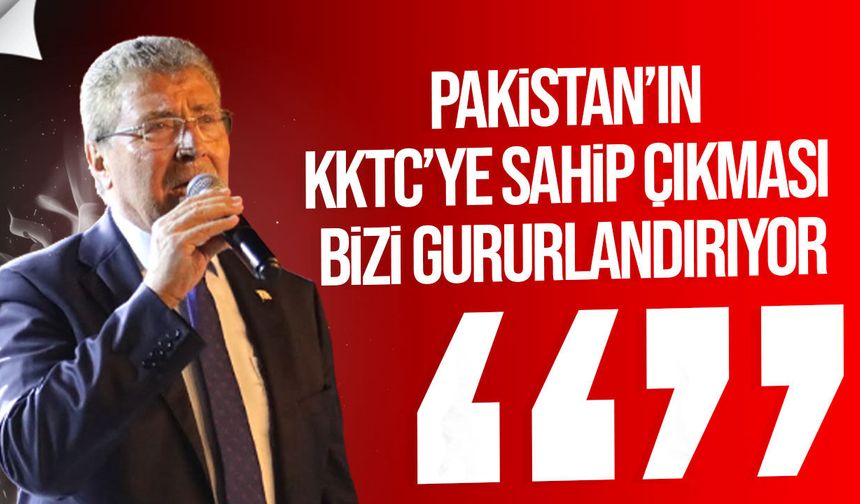 Üstel: Pakistan’la Kardeşlik Bağlarımızı Daha da Güçlendireceğiz