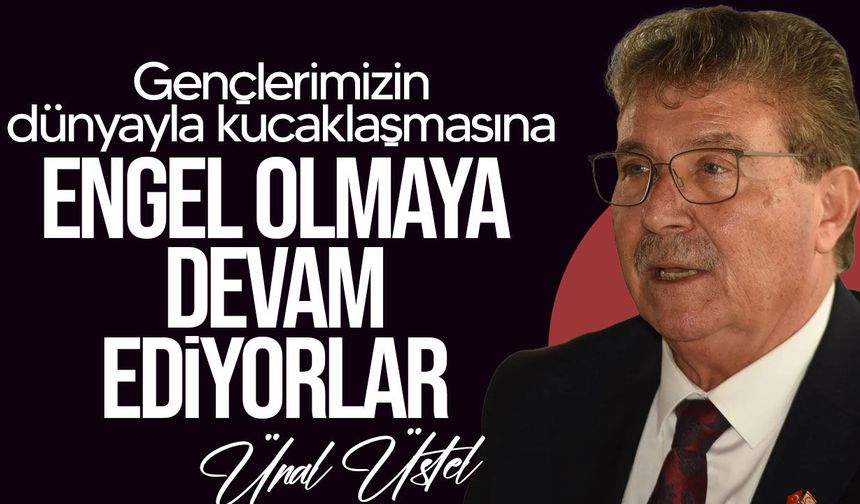Üstel: Üstel’den ELAM’a tepki: “Onlar engel koysun, biz dünyayla kucaklaşmaya devam edeceğiz”