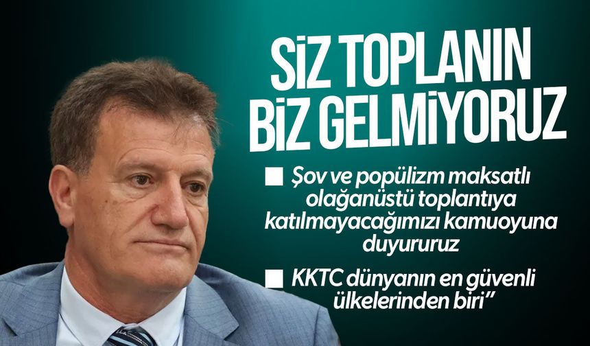 YDP Olağanüstü Meclis Toplantısına Katılmayacak