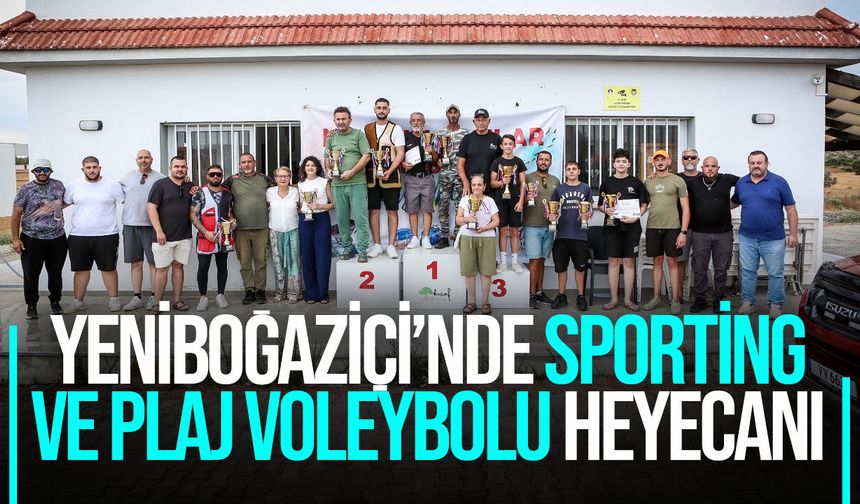 Yeniboğaziçi’nde Sporting ve plaj voleybolu heyecanı