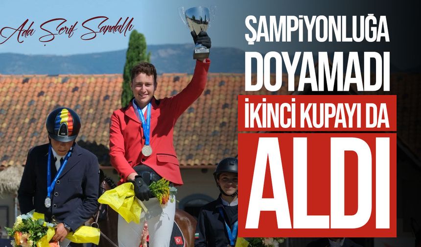 Ada Şerif Sandallı üst üste ikinci kez Balkan şampiyonu