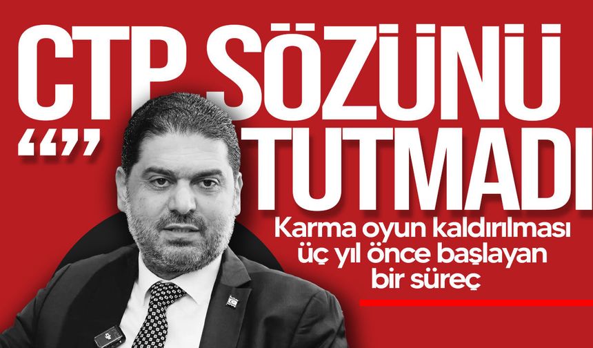 Ahmet Savaşan: Karma oyun kaldırılması üç yıl önce başlayan bir süreç