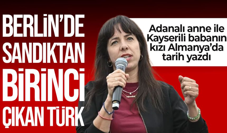 Almanya'da Türk Kızı Eralp’ın başbakan adayı olduğu Sol Parti sandıktan birinci çıktı