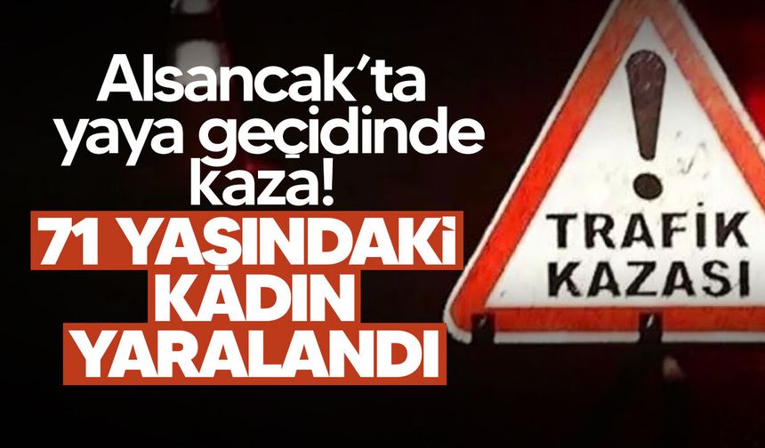 Alsancak’ta yaya geçidinde kaza!