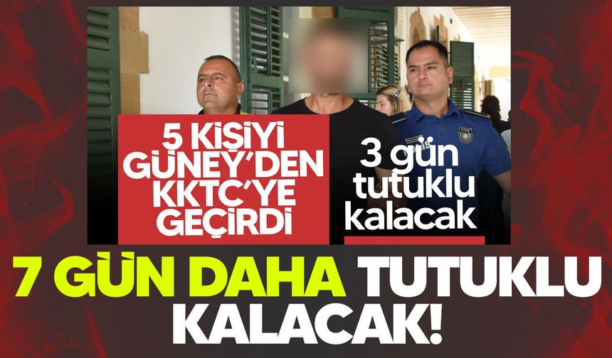 Askeri yasak bölgeyi ihlal ettiği belirtilen M.A.U.’ya 7 gün ek tutukluluk