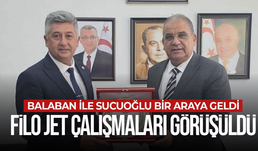 Balaban’dan Sucuoğlu’na ziyaret: Filo Jet felaketindeki süreç ele alındı