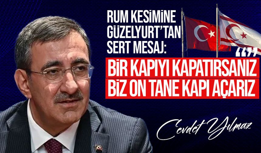 Cevdet Yılmaz: Bir kapıyı kapatırsanız biz on tane kapı açarız
