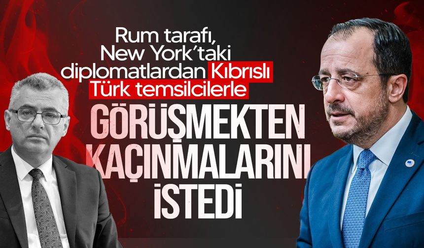 Cyprus Mail: Rum tarafı Kıbrıslı Türk temsilcilerle görüşülmemesini istedi