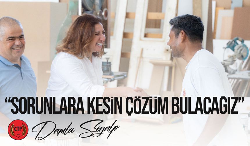 Damla Soyalp Alayköy Sanayi Bölgesi’ni ziyaret etti
