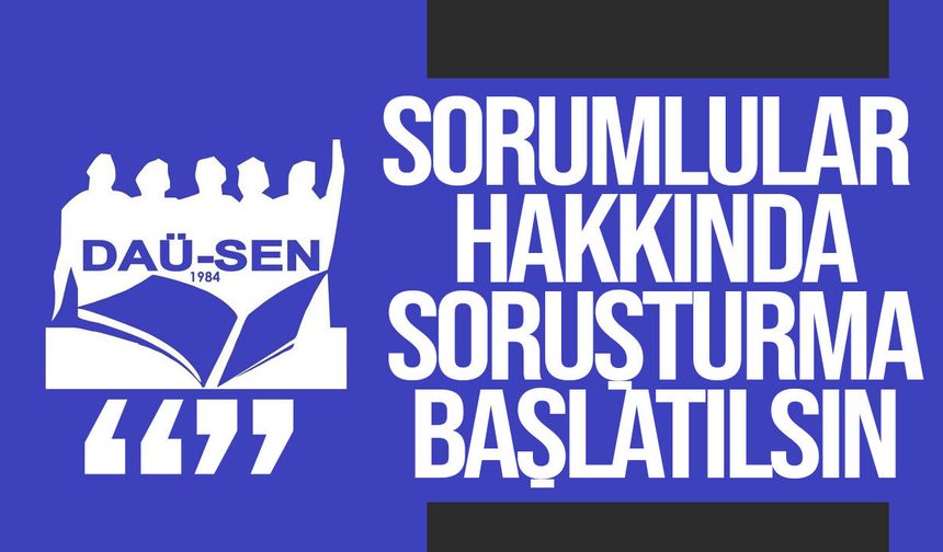 DAÜ-SEN’den e-posta engeli iddiası: Soruşturma talep etti