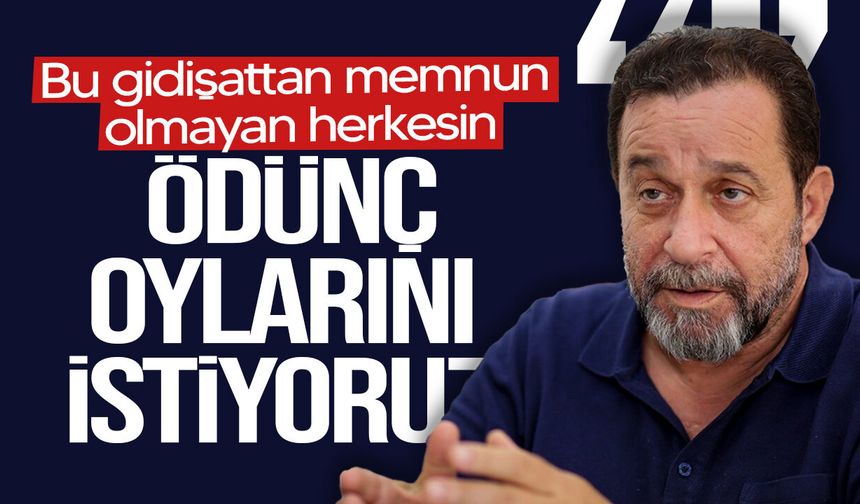 Denktaş: Mevcut gidişattan memnun olmayanlardan “ödünç oy” istiyoruz