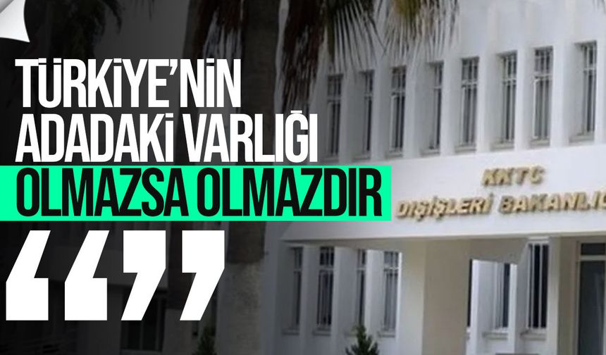 Dışişleri’nden rum hükümet sözcüsüne tepki