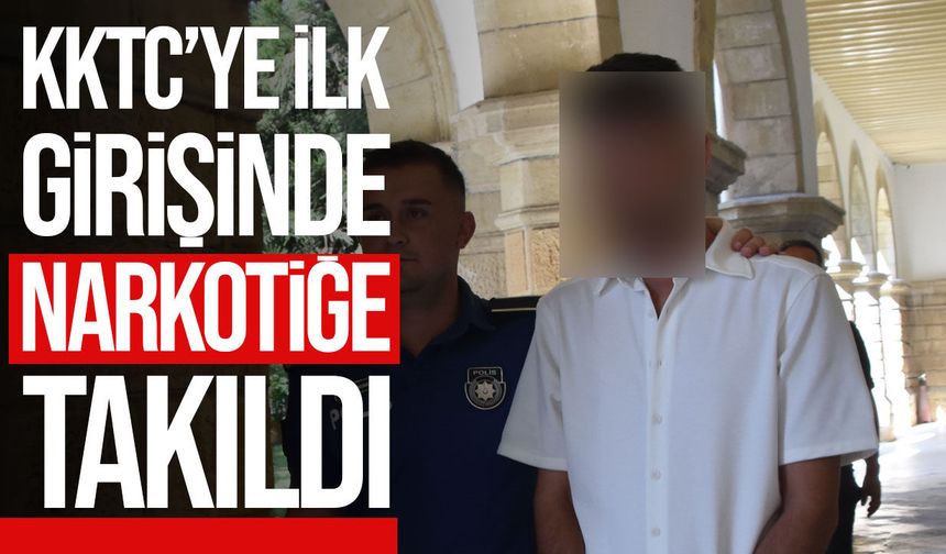 Ercan Havalimanı’nda uyuşturucu operasyonu: A.C. tutuklandı