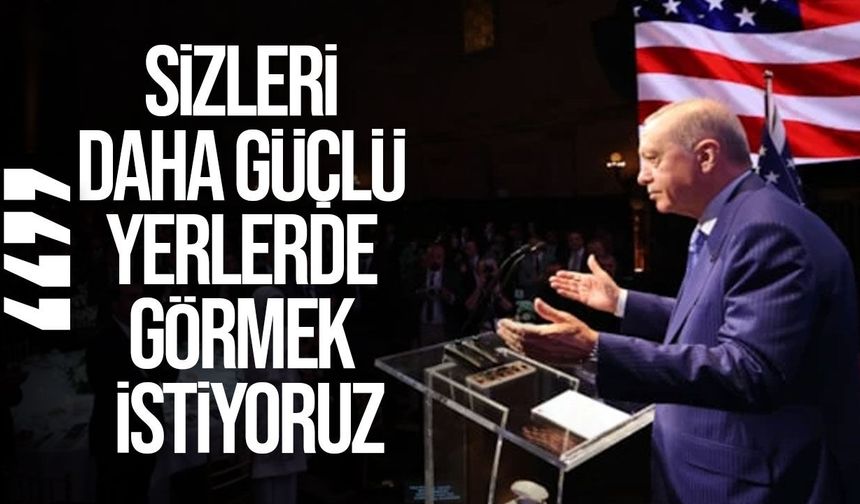 Erdoğan: Entegrasyona evet, asimilasyona hayır