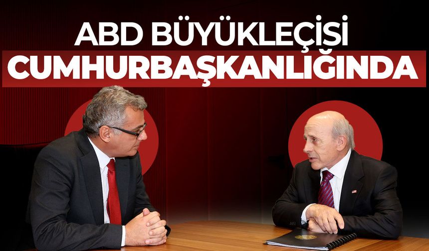 Erhürman, ABD Büyükelçisi John Breslow’u kabul etti