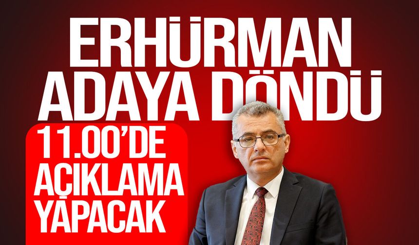 Erhürman adaya döndü: New York temaslarını bugün açıklayacak